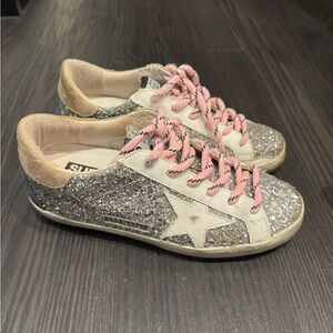 Golden Goose glitter superstar sneakers